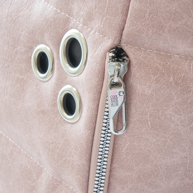 MY EYELET TRAVEL BAG pink