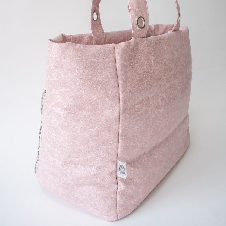 MY EYELET TRAVEL BAG pink