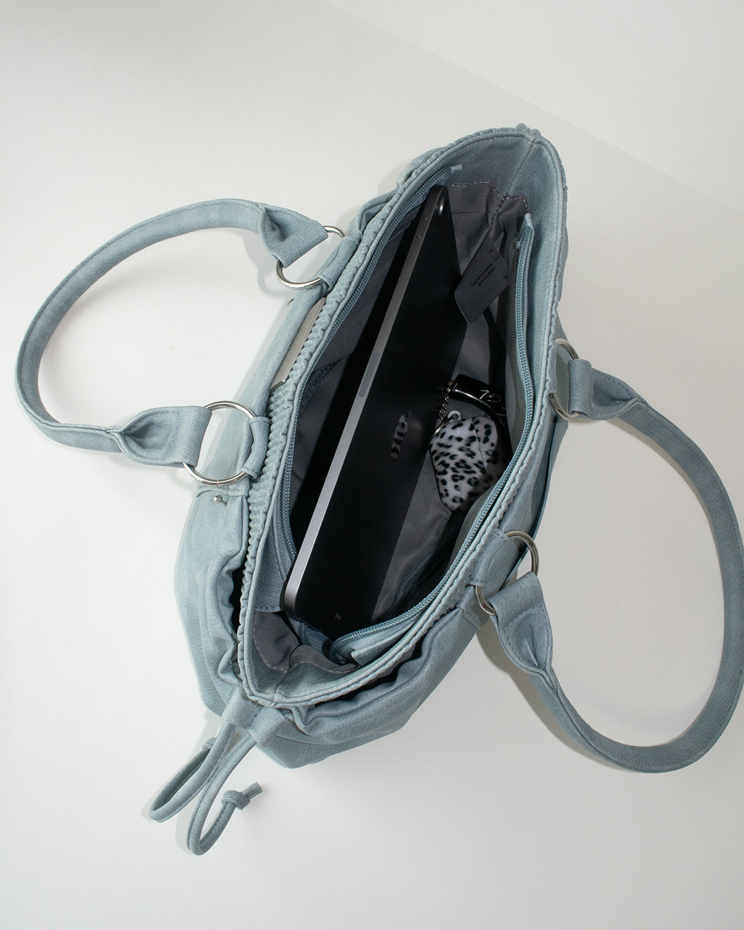 PIERCED BOXER LOW fog blue