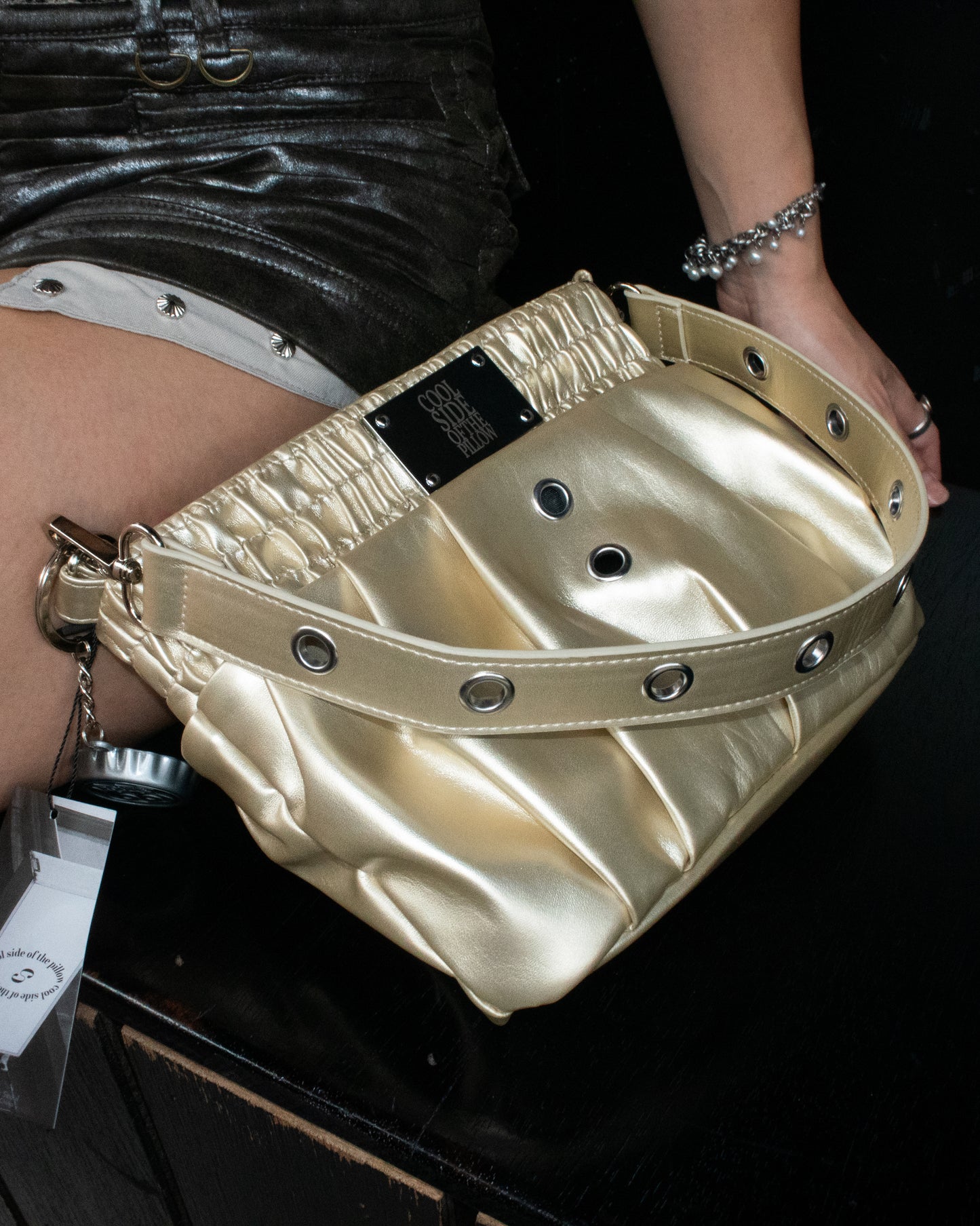 THE BOXER BAG MINI butter lemon