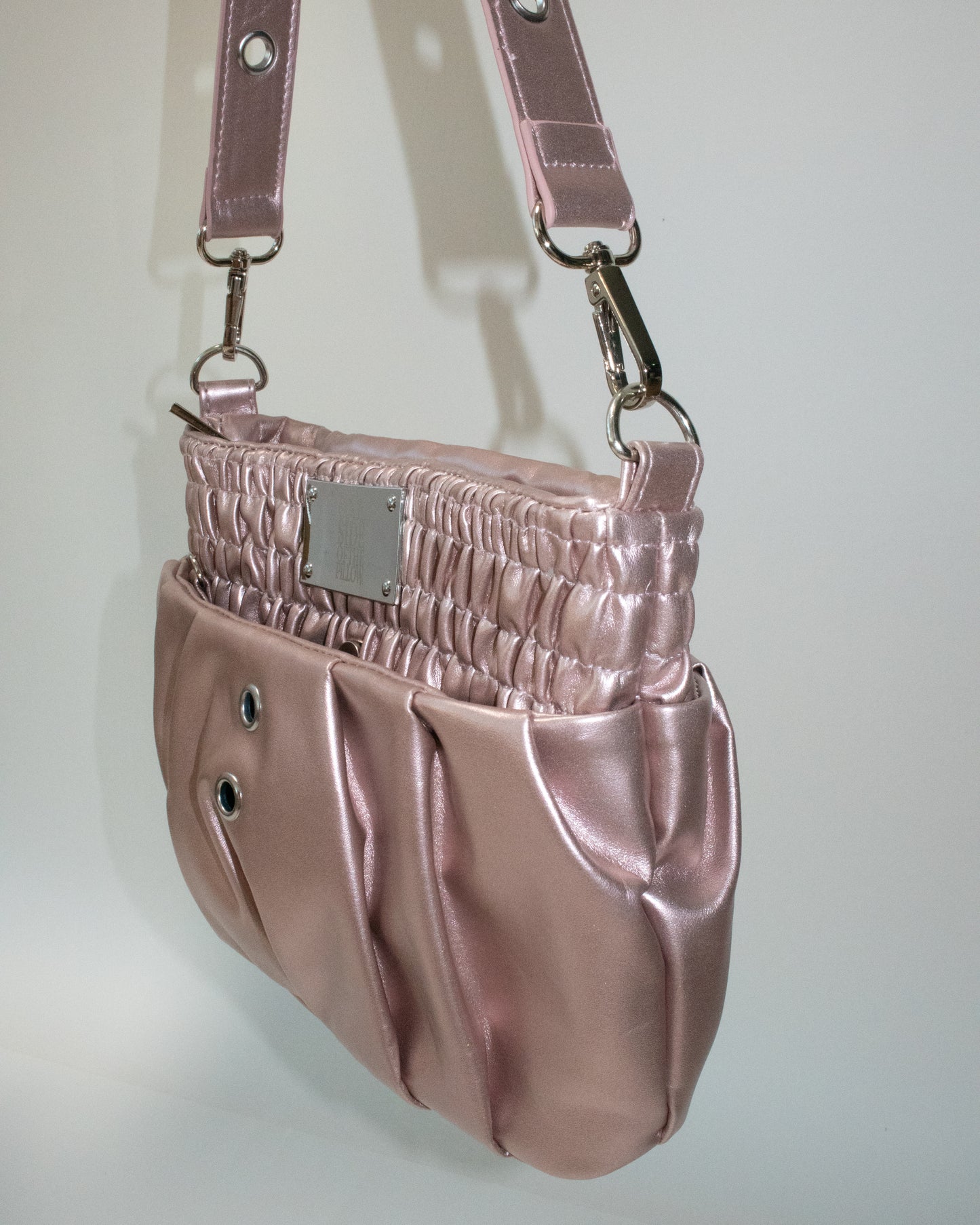 THE BOXER BAG MINI pink pearl