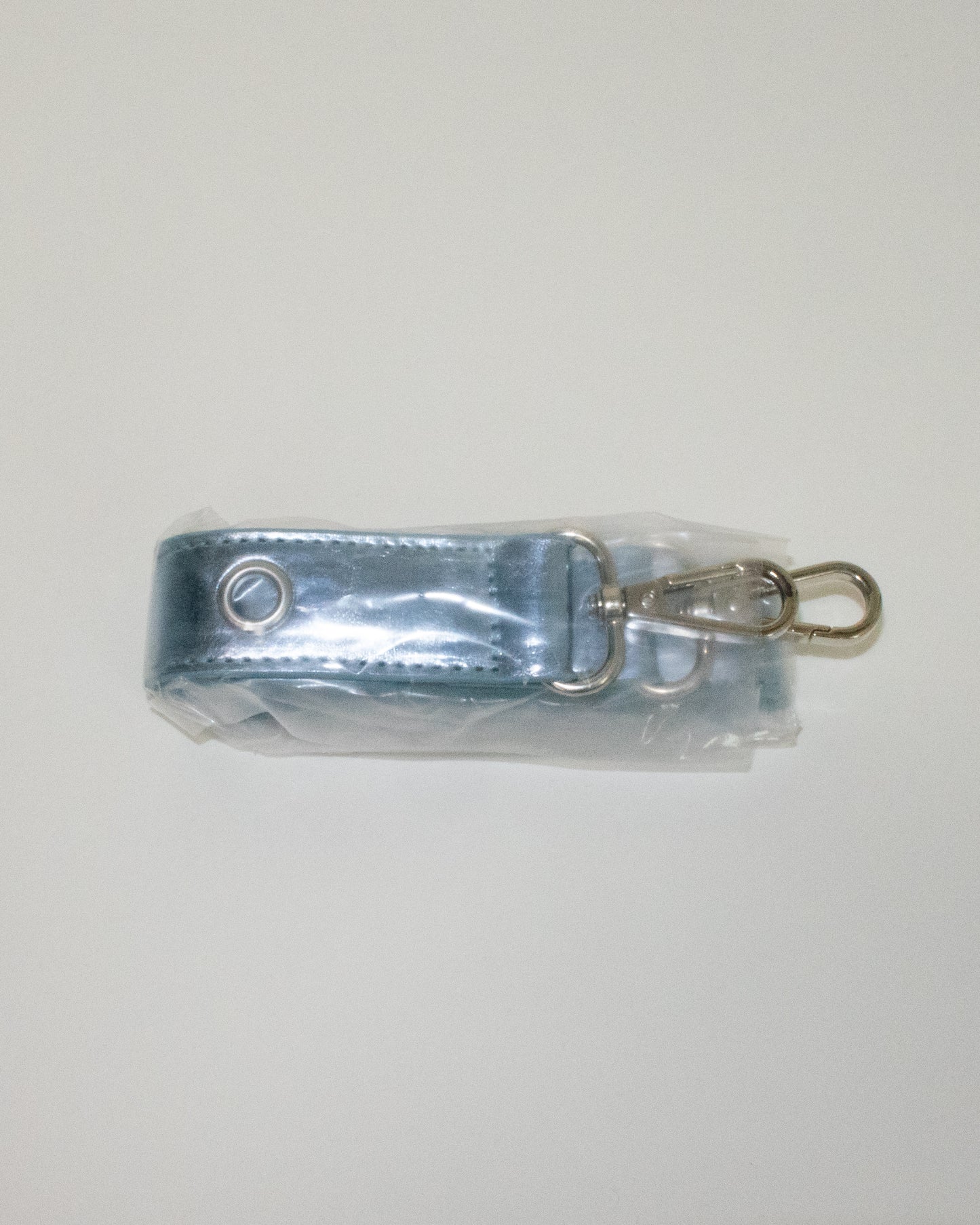 THE BOXER BAG MINI metal blue