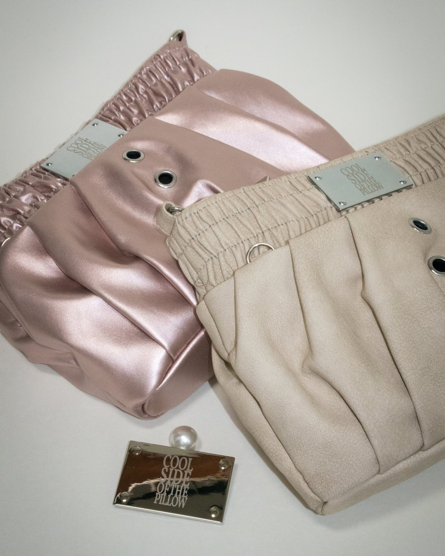 THE BOXER BAG MINI pink pearl