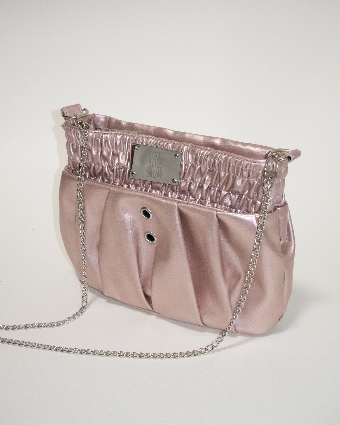 THE BOXER BAG MINI pink pearl