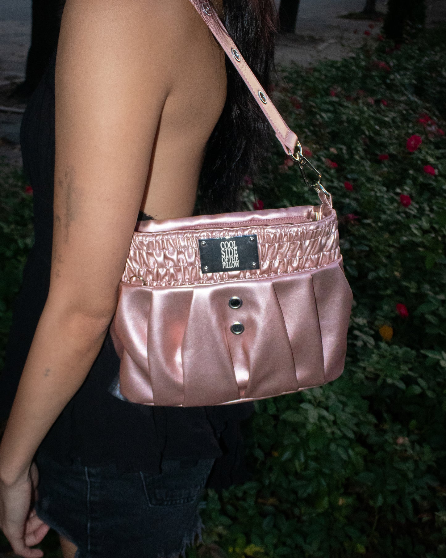 THE BOXER BAG MINI pink pearl