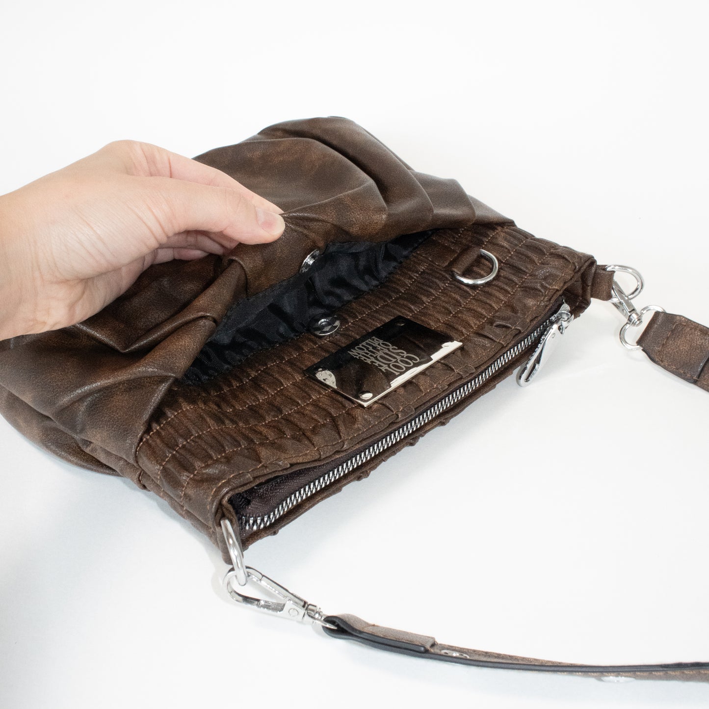 THE BOXER BAG brown