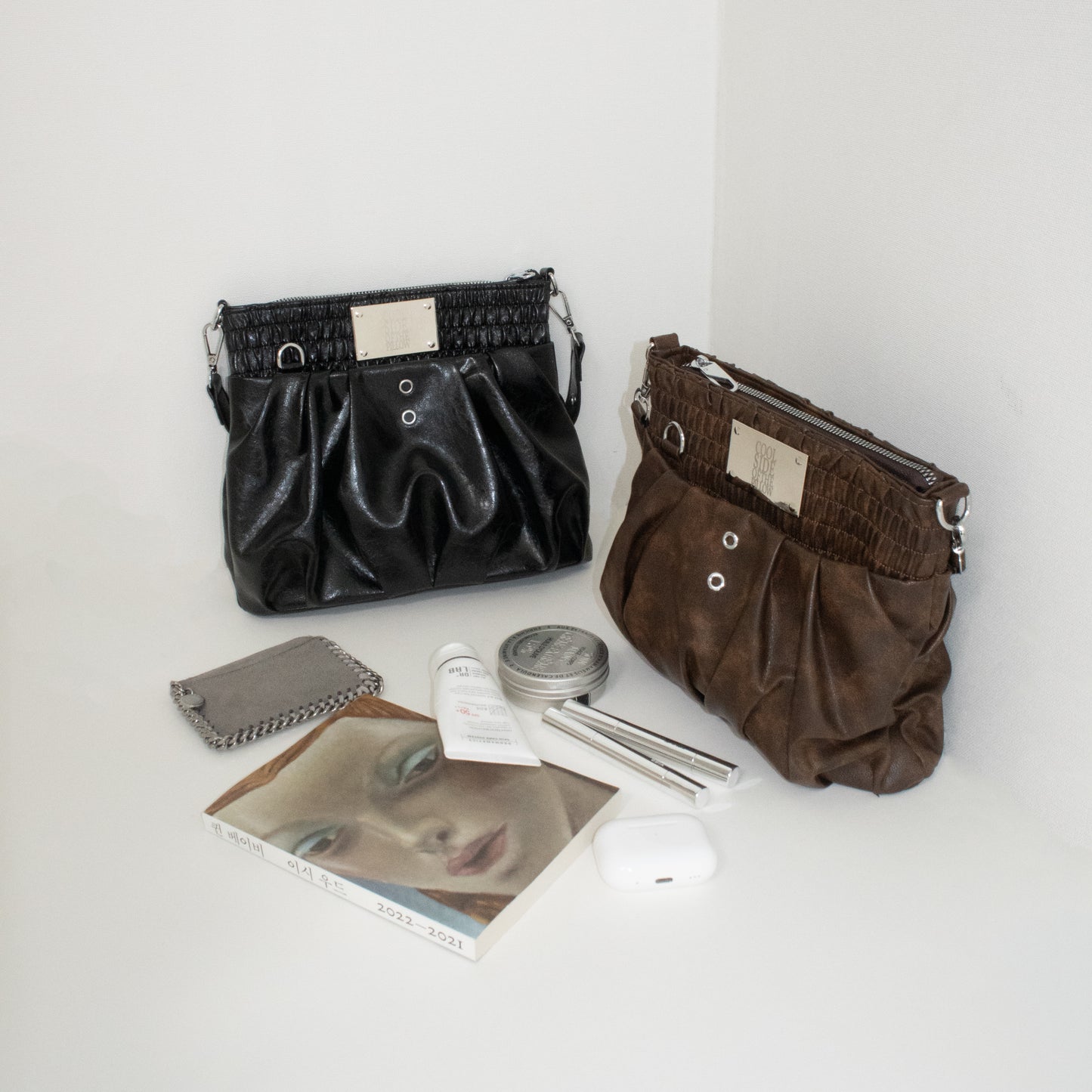THE BOXER BAG brown
