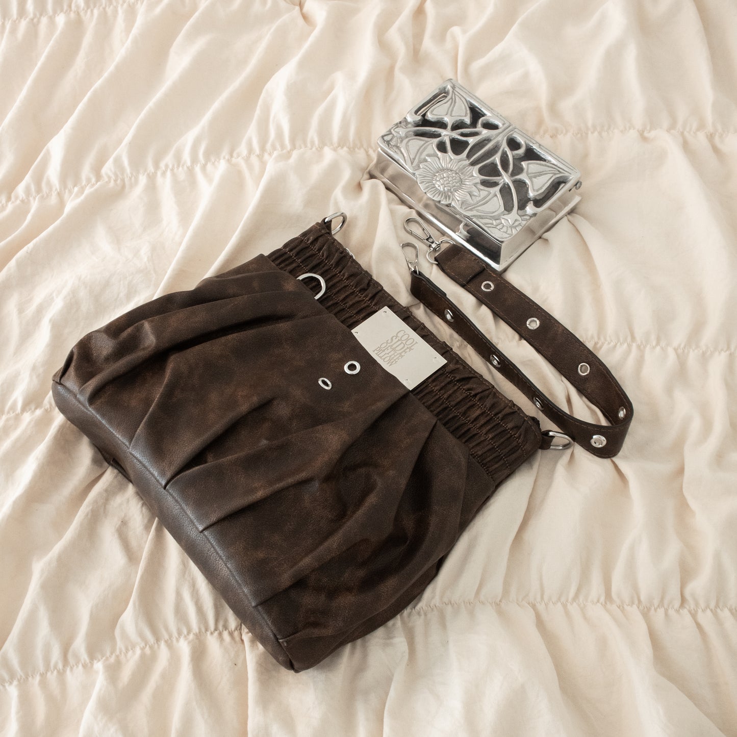 THE BOXER BAG brown