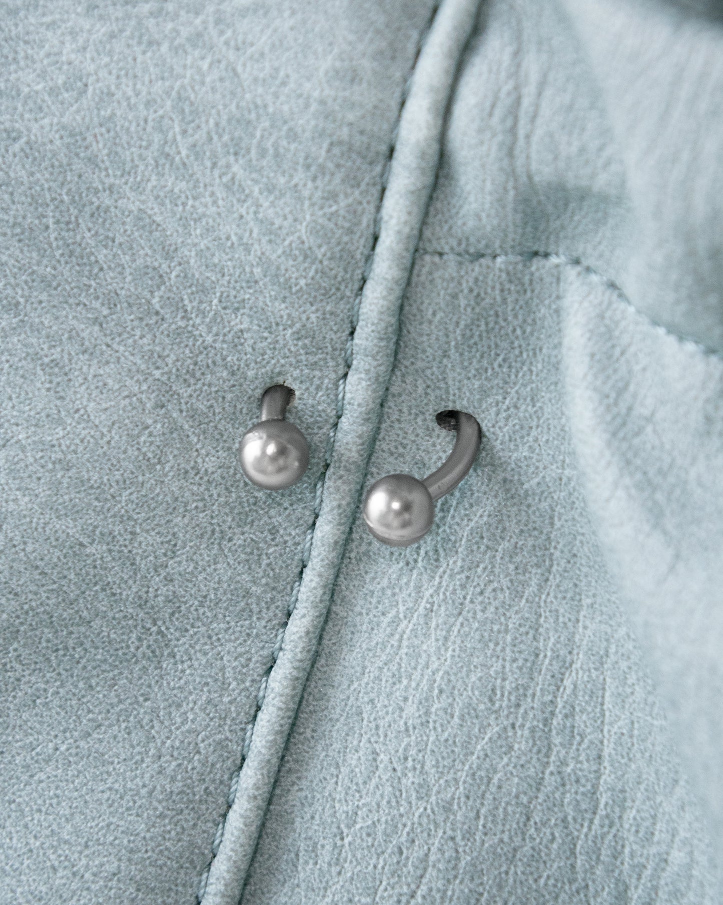 PIERCED BOXER LOW fog blue
