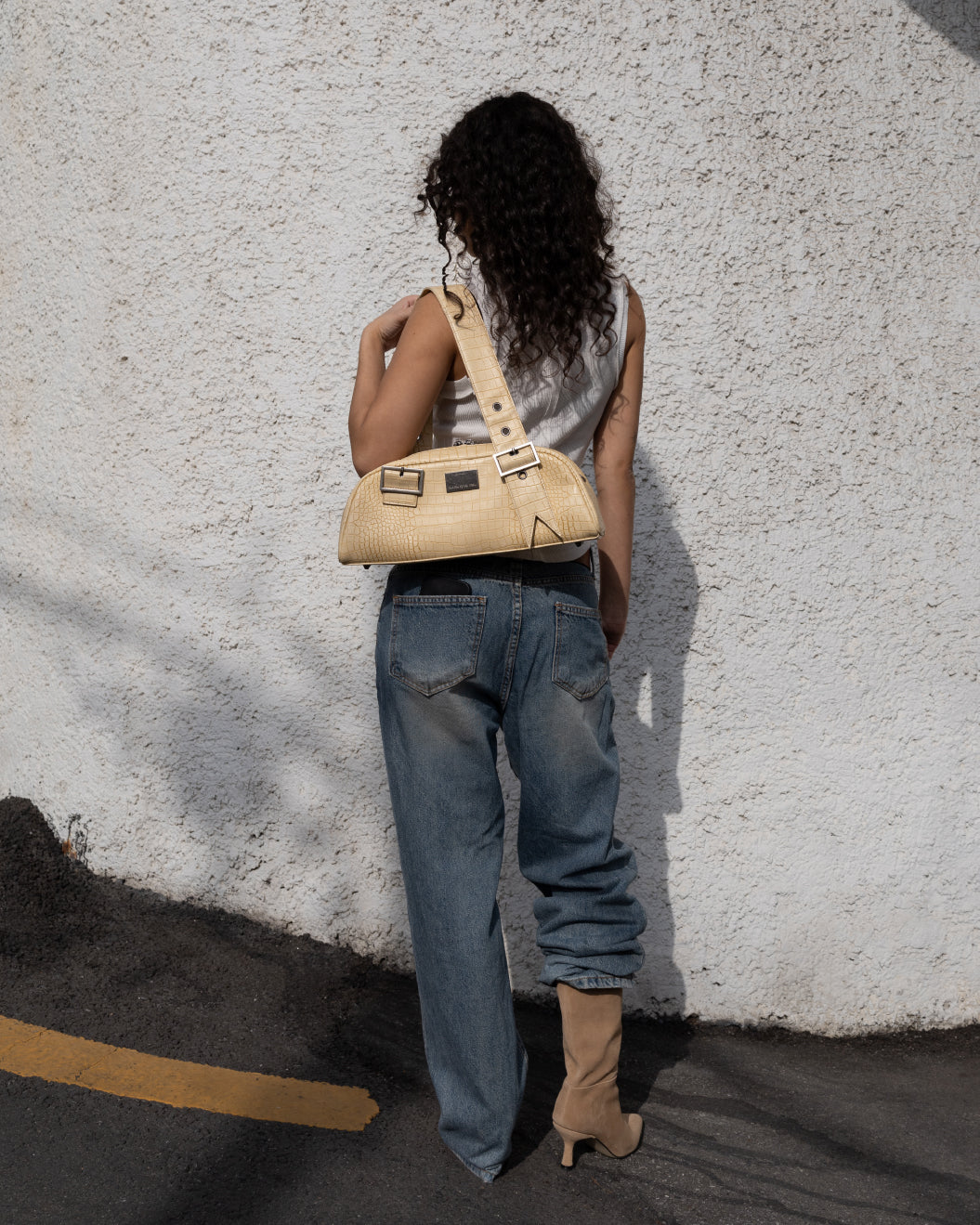 BOW ARCH BAG butter