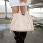 PIERCED BOXER BAG sand