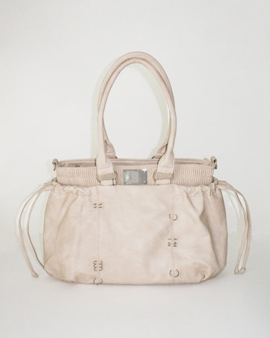 PIERCED BOXER BAG sand