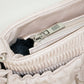 PIERCED BOXER BAG sand
