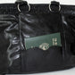 PIERCED BOXER BAG black