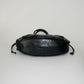 PIERCED BOXER BAG black