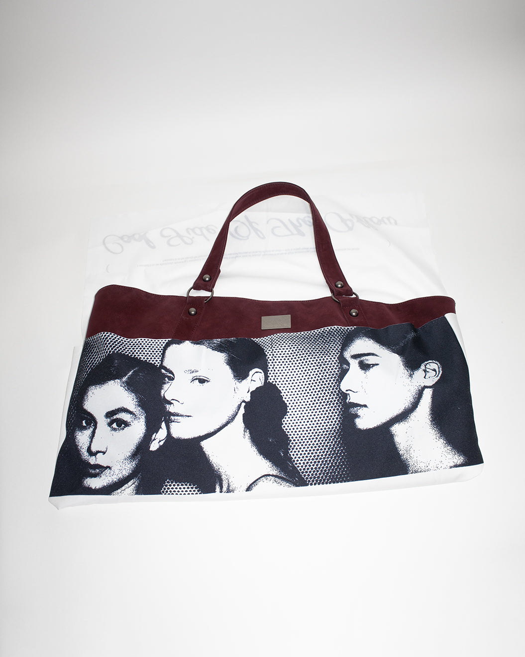 HARNESS MAXI TOTE port wine