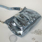 THE BOXER BAG MINI metal blue