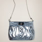 THE BOXER BAG MINI metal blue