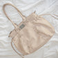 PIERCED BOXER BAG sand