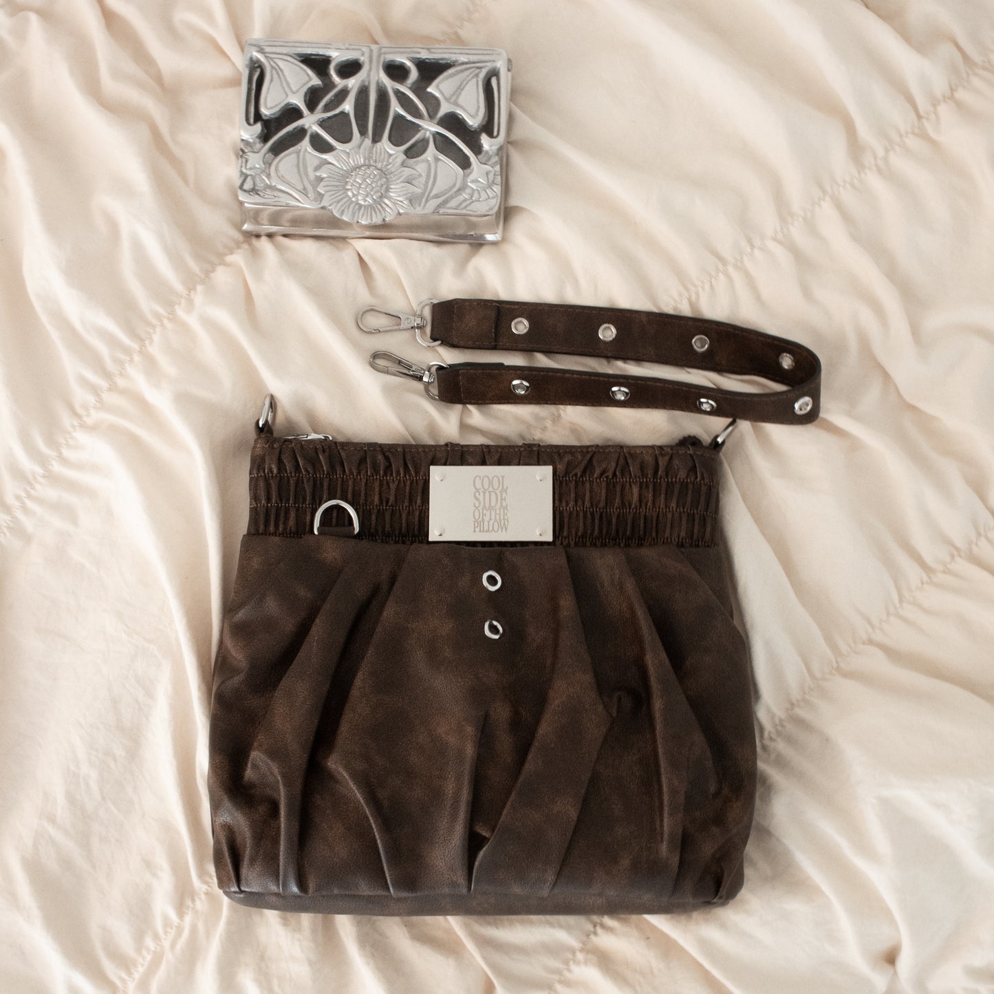 THE BOXER BAG brown