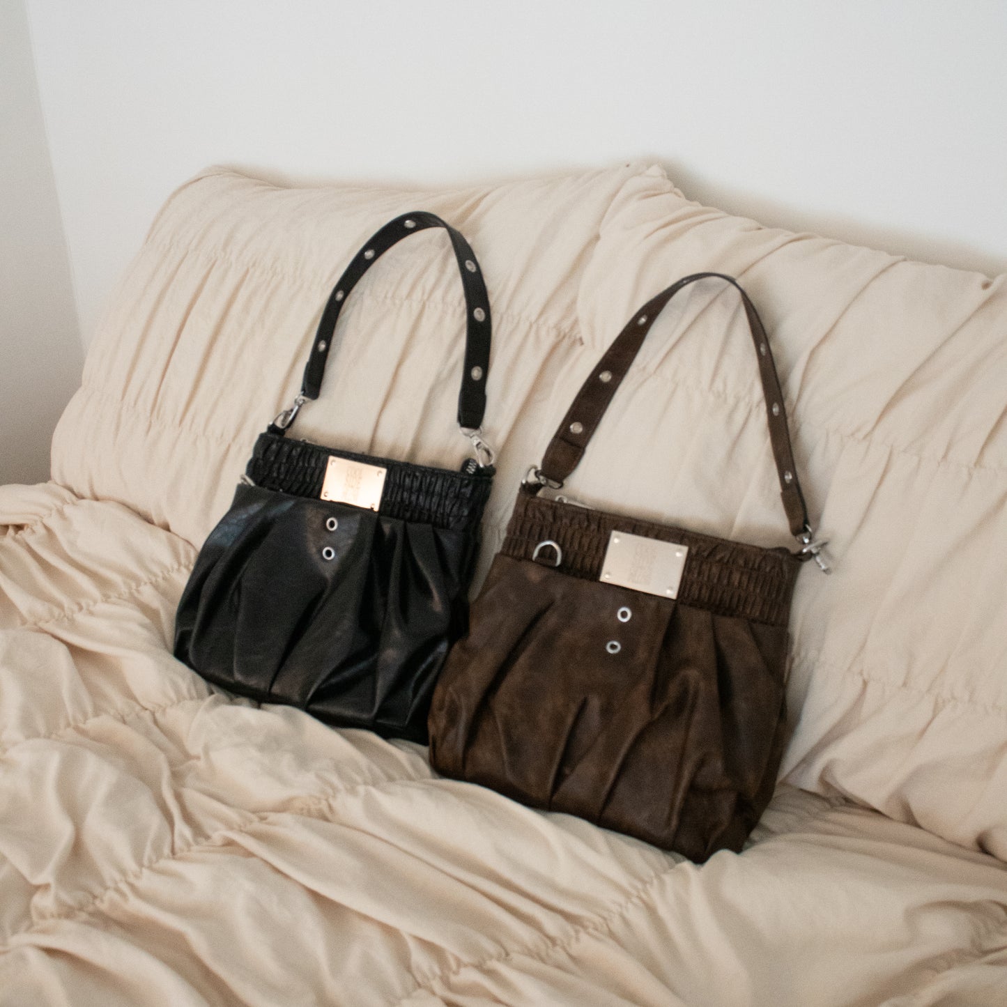 THE BOXER BAG brown